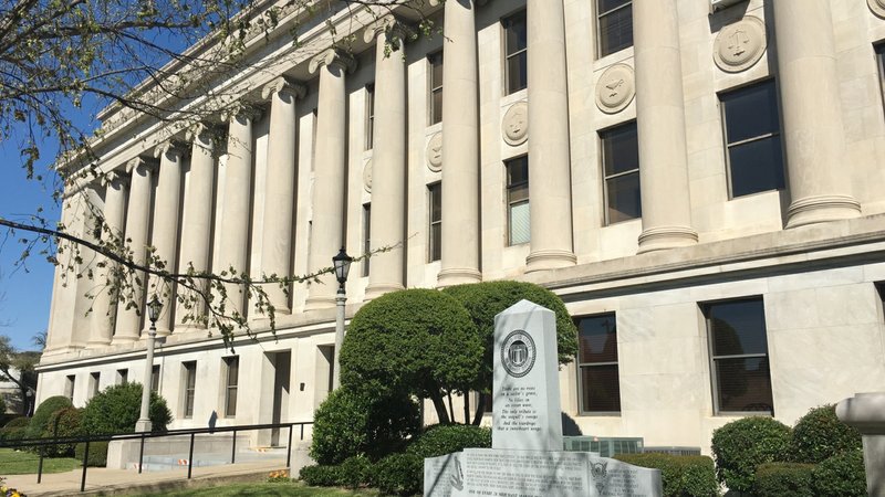 The Federal Courthouse and Post Office in El Dorado was the sight of Tuesday's proceeding where Donna Herring of Camden was issued a 41-month prison sentence for wire fraud associated with falsifying a will. 