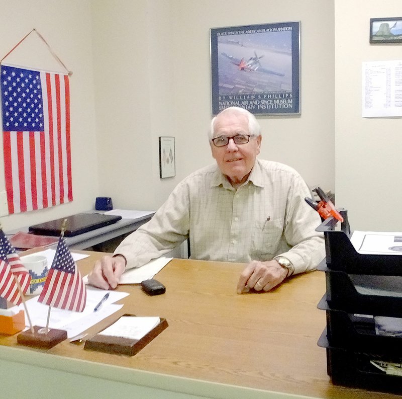 Lynn Atkins/The Weekly Vista John Chelstrom took over as commander of American Legion Post 341 when the former commander resigned because of health issues. He has previously served for two terms as commander.