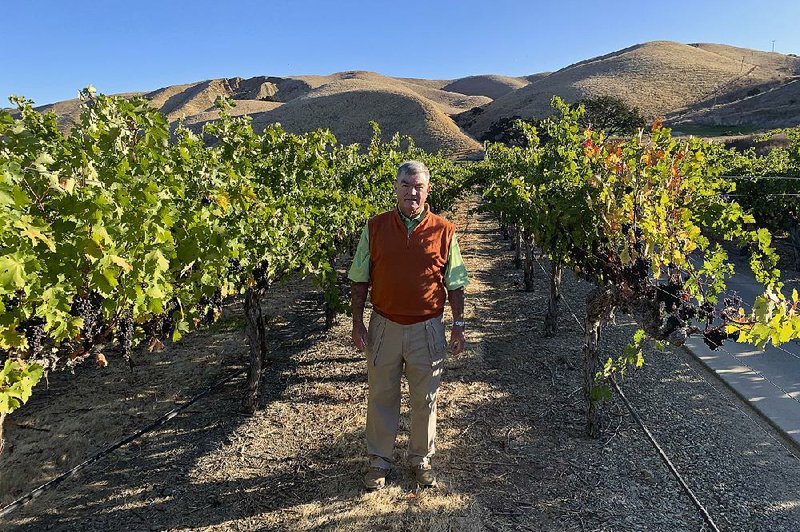 Eric Wente, chairman of Livermore, Calif.-based Wente Vineyards, walks his property recently. His business is one of the first U.S.winemakers to export to China 25 years ago.