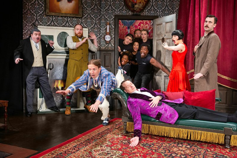 Photo courtesy Jeremy Daniel HuffPost calls "The Play That Goes Wrong," "the funniest play Broadway has ever seen!" The show is on its first national tour and makes its Arkansas premiere Nov. 12 at the Walton Arts Center.