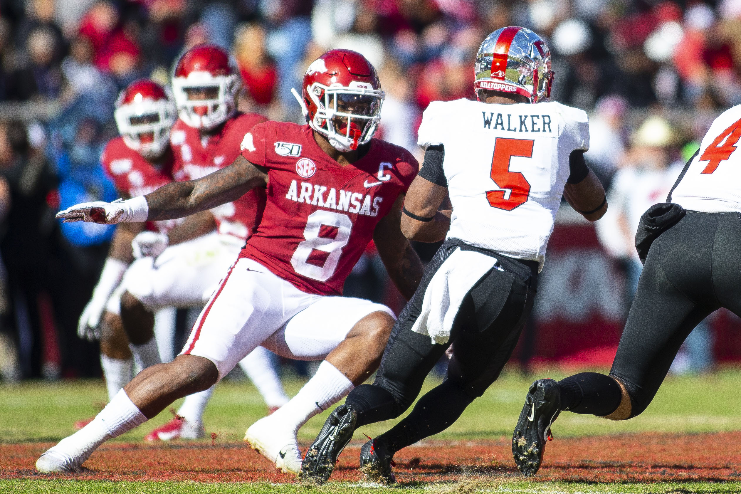 WholeHogSports - Five Hogs participate in NFL veterans combine