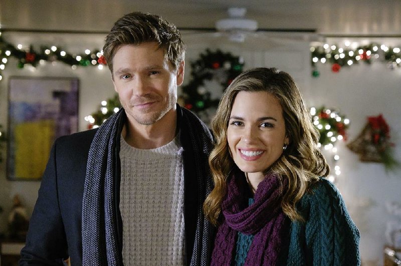 Chad Michael Murray and Torrey DeVitto star in Write Before Christmas on The Hallmark Channel.