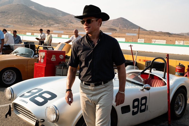 American automotive designer and racing legend Carrol Shelby (Matt Damon) spearheads the American car company’s mission to beat the Italian supercar manufacturer at its own game in Ford v Ferrari.