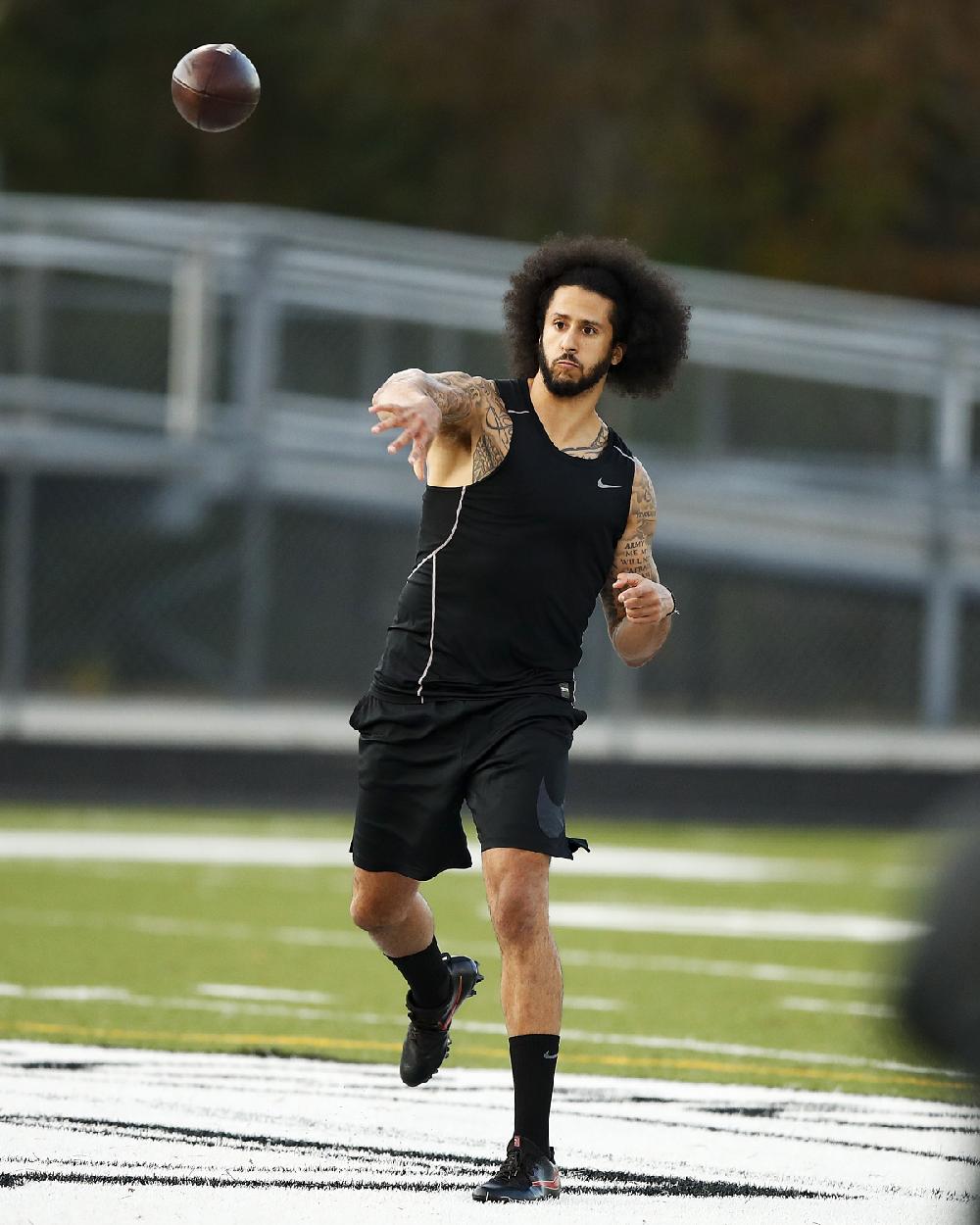 Wide Receiver From Colin Kaepernick's Workout Got A Tryout With