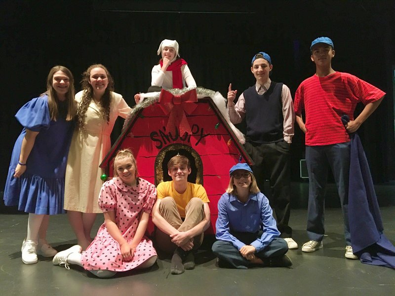 Photo courtesy Jessica Fisher Van Buren High School students are getting ready to present "A Charlie Brown Christmas" Dec. 6-7.