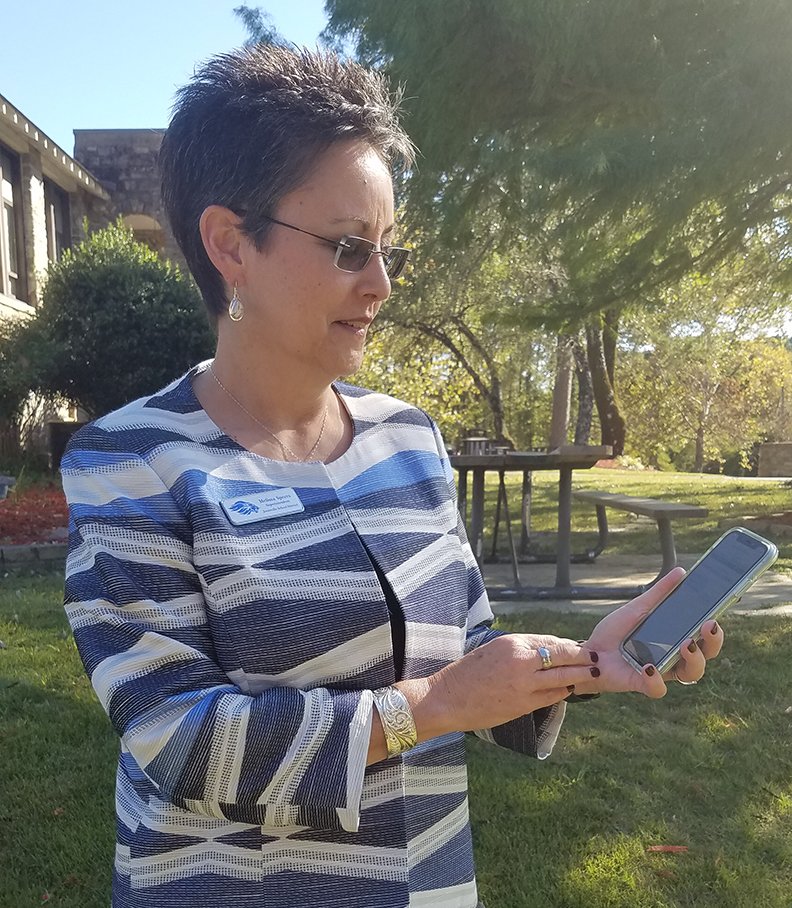 Jessieville School District recently announced a lightning alert service feature to its weather station provided by Earth Networks Co. The mobile application, being used by Superintendent Melissa Speers, along with the camera installed on top the field house, gathers local and worldwide weather data that can be utilized in lessons and activities in our classrooms. The service also assists with the scheduling of athletic events by alerting the district when lightning strikes nearby. - Submitted photo story.lead_photo.caption