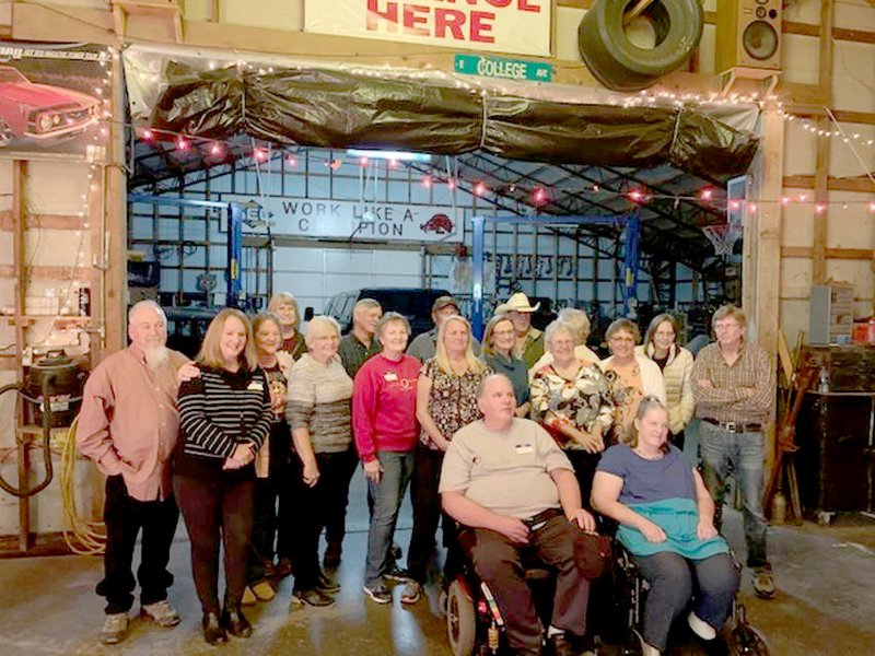 SUBMITTED PHOTO The Lincoln High Class of 1974 recently celebrated its 45-year reunion at Bryan and Mary Freeman's Rat Room Garage.