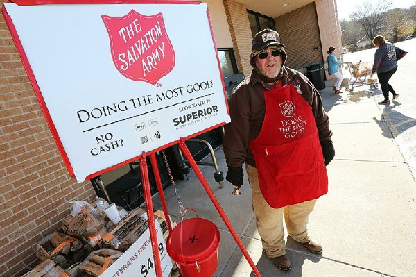 no salvation army bell ringers