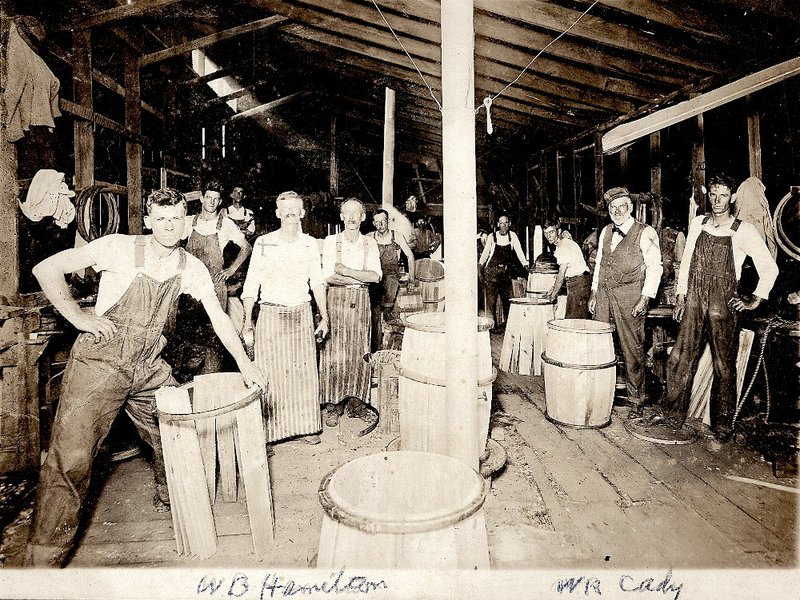 Photo courtesy of Dorothy Hamilton Lynch The W.R. Cady Cooperage building was built about 1900 to make barrels for his extensive apple business. story.lead_photo.caption