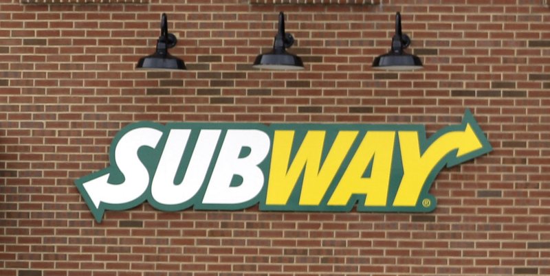 A Subway restaurant sign is shown in this 2015 file photo. (AP Photo/Jeff Roberson, File)