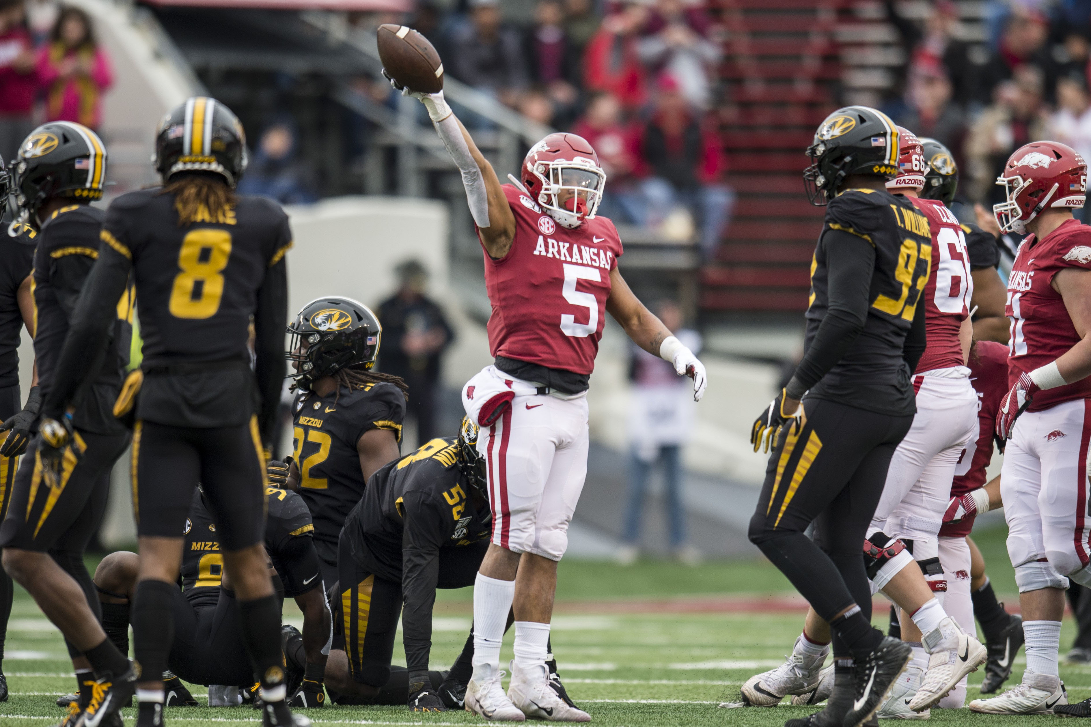 WholeHogSports - Arkansas-Missouri game will move to Arrowhead