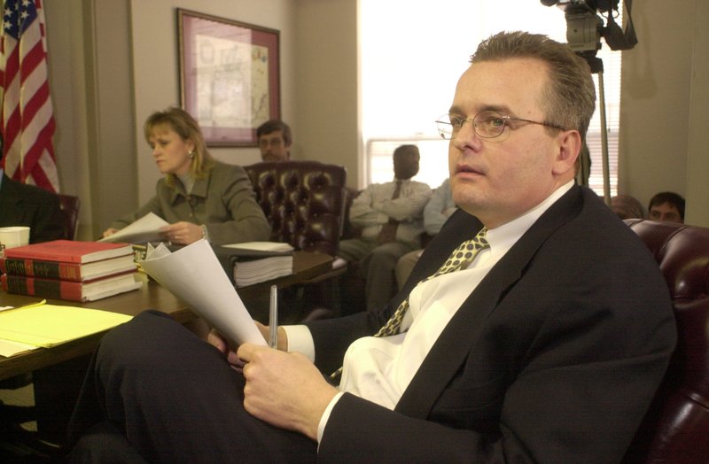 Graham Sloan, director for the Arkansas Ethics Commission., is shown in this file photo.
