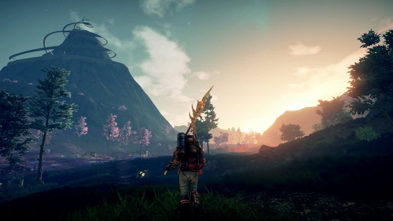 Deep Silver Spectacular scenery sets the mood in the video game "Outward."