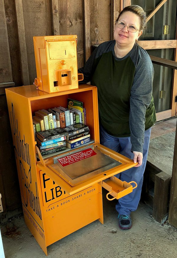 Malvern FOL installs first Little Free Libraries