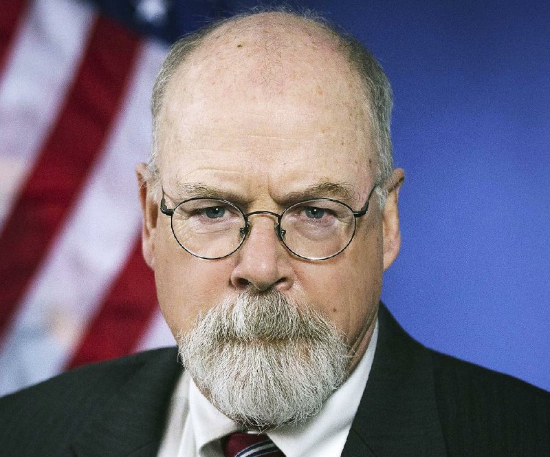 This 2018 portrait released by the U.S. Department of Justice shows Connecticut's U.S. Attorney John Durham, the prosecutor leading the investigation into the origins of the Russia probe.