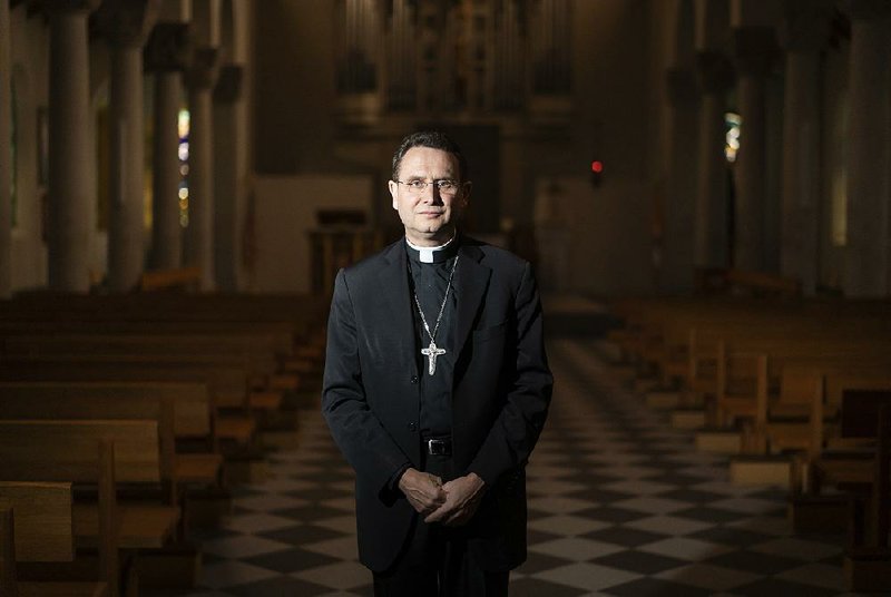 Bishop Andrew Cozzens, at St. Thomas University in St. Paul, Minn., says the Twin Cities archdiocese is currently working with “several dozen” people involved in exorcisms. 