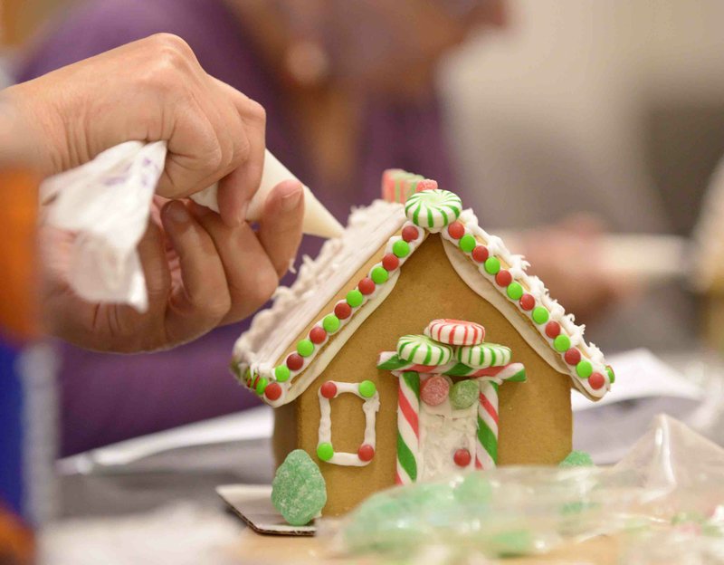 Try FPL -- Gingerbread House Workshop for adults, 6 p.m. Dec. 11, Fayetteville Public Library. Free. Register at faylib.org.