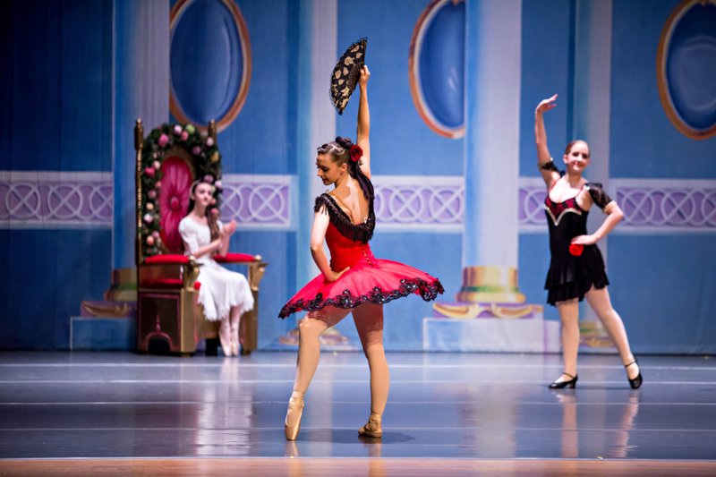 Courtesy Photo Western Arkansas Ballet will present "The Nutcracker" with more than 100 dancers at 7 p.m. Dec. 14 and 2 p.m. Dec. 15 at ArcBest Performing Arts Center in Fort Smith. Guest artists for the 34th annual performance are Taylor Sambola as the Sugar Plum Fairy and Arcadian Broad as the Cavalier. Tickets are $15 to $25 by calling (479) 785-0152.