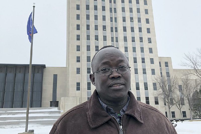 “I am an American citizen, a North Dakotan,” said Reuben Panchol, a Sudanese refugee who hopes to share his story with Burleigh County officials. “And without North Dakota, I couldn’t have made it.” 