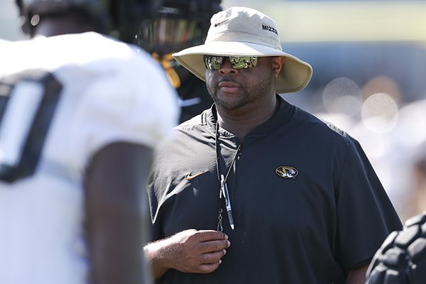 Brad Davis has spent five seasons coaching offensive line in the SEC, most recently for two years at Missouri. 