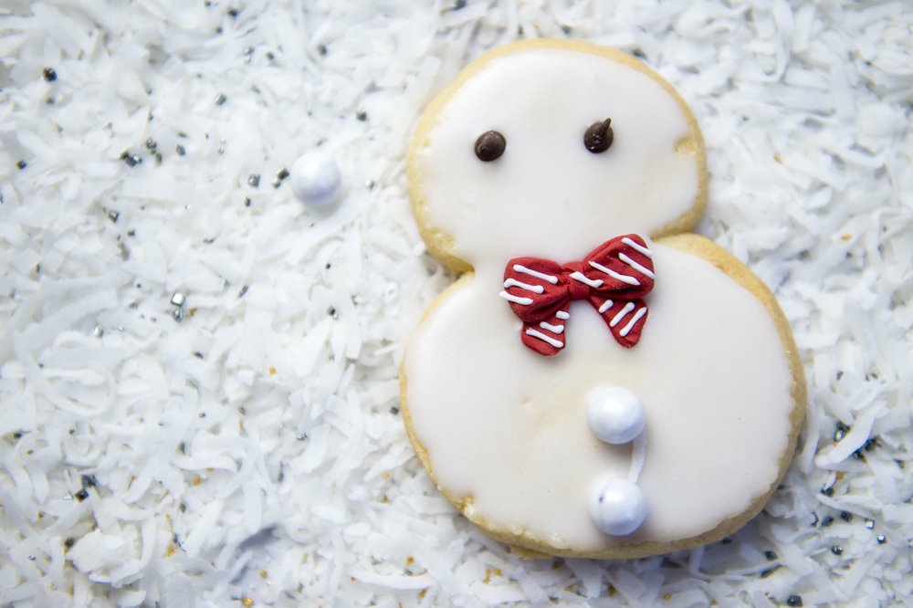 Arkansas Democrat-Gazette/Jeff Gammons
Snowmen Cookies without coconut