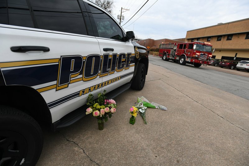 Funeral procession to escort fallen officer across Fayetteville Northwest Arkansas Democrat