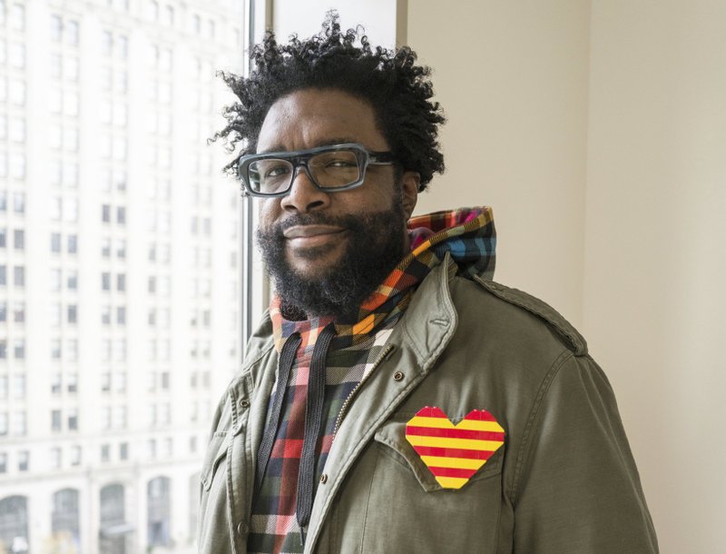 Questlove was born Ahmir Thompson and is a driving force behind The Roots. Now he has written a cookbook, Mix Tape Potluck.
(AP Photo)