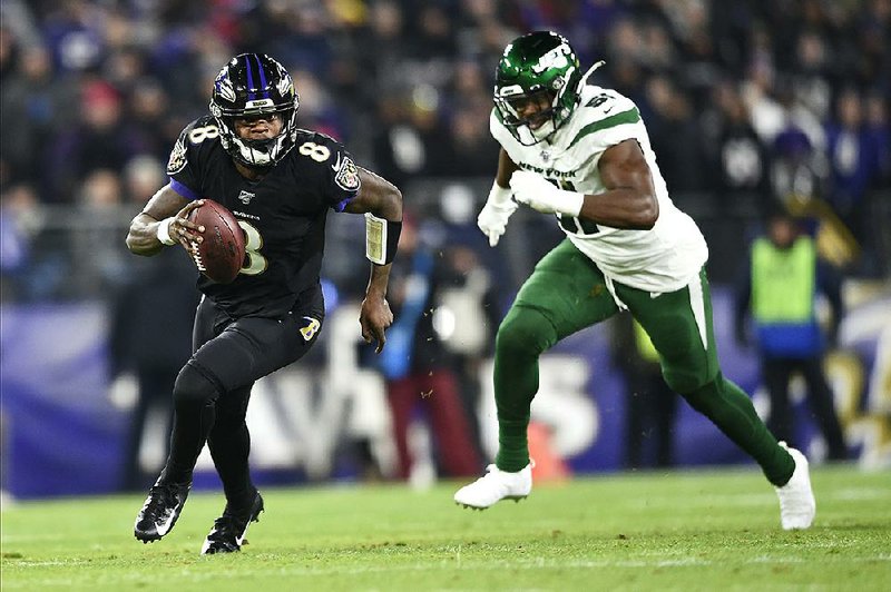 Ravens Qb Claims Nfl Rushing Mark