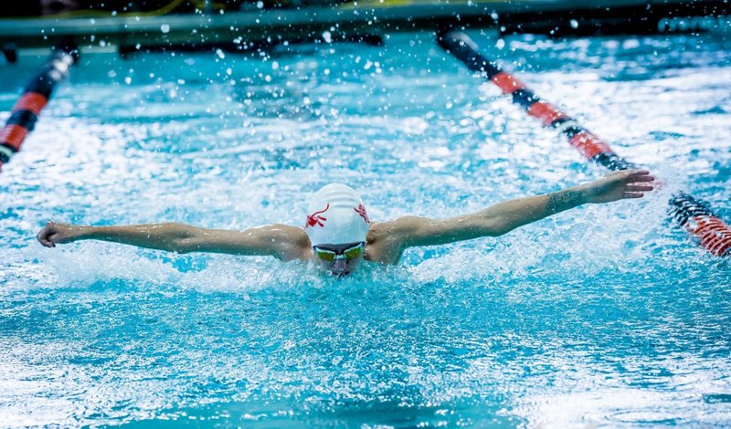 Magnolia's Carson Waters during a Butterfly event. 