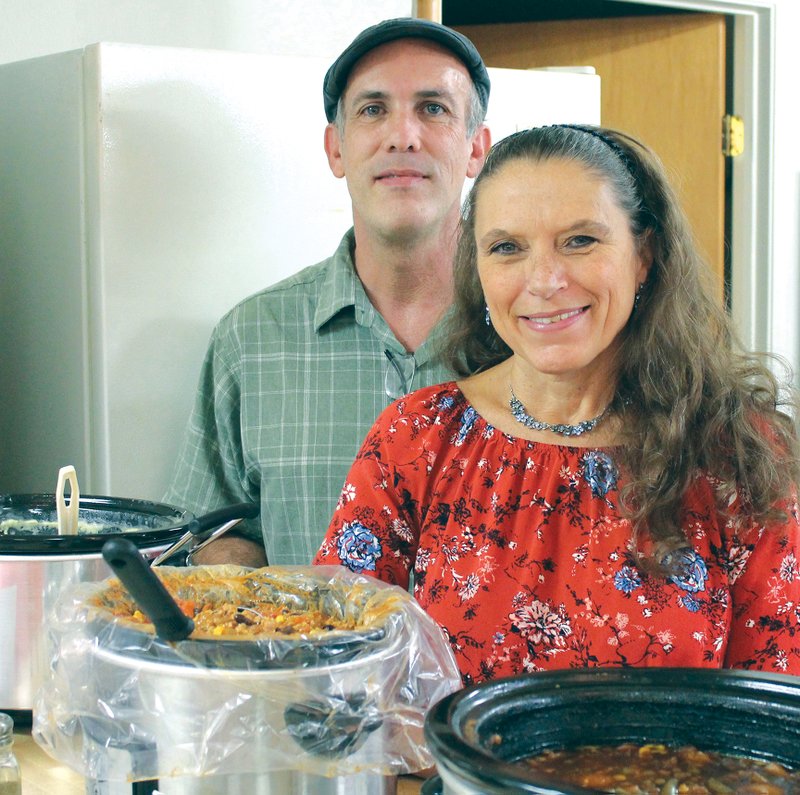 Jackie and Sean Sikes of Fairfield Bay, who started the nonprofit Dirty Farmers Community Market, held a Dirty Bowls chili supper in November to help in their mission to provide food to low-income seniors. Formerly of Clinton, the couple feed seniors in that Van Buren County community and plan to add seniors in Fairfield Bay.