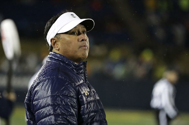 Navy Coach Ken Niumatalolo could become the winningest coach in the history of the Army-Navy series with a victory today in Philadelphia.  