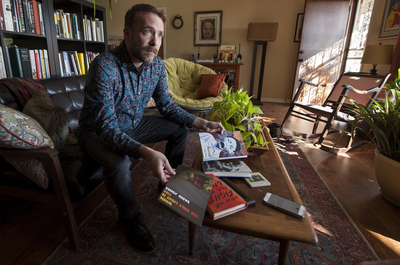 Poet Bryan Borland is the founder of Sibling Rivalry Press, the North Little Rock publishing house that specializes in work by lesbian, gay, bisexual, transgender and queer authors from a wide variety of backgrounds.
(Arkansas Democrat-Gazette/Jeff Gammons)
