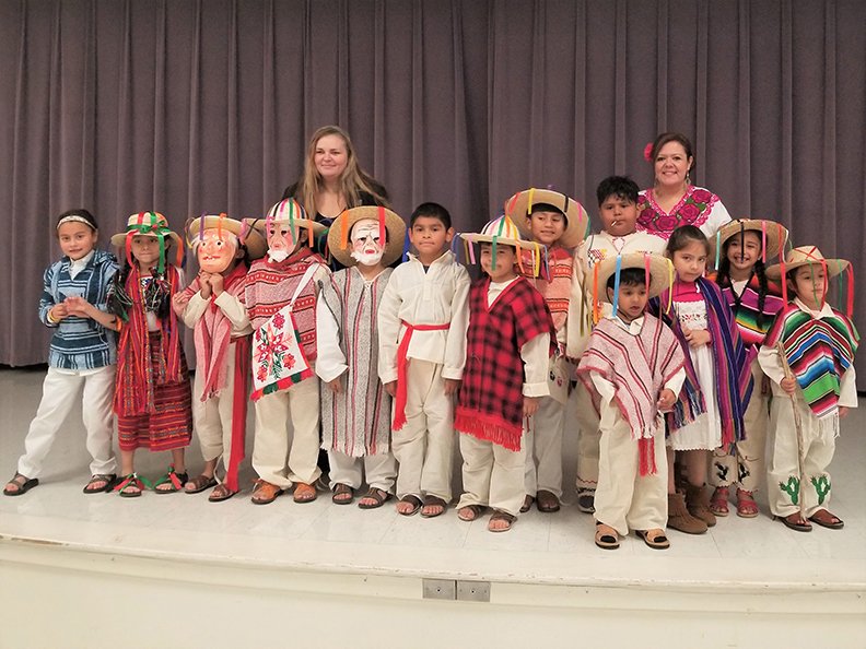 The Lake Hamilton English for Speakers of Other Languages, or ESOL, program recently held its annual Family Night at the primary school. More than 300 students and parents attended the event. - Submitted photo