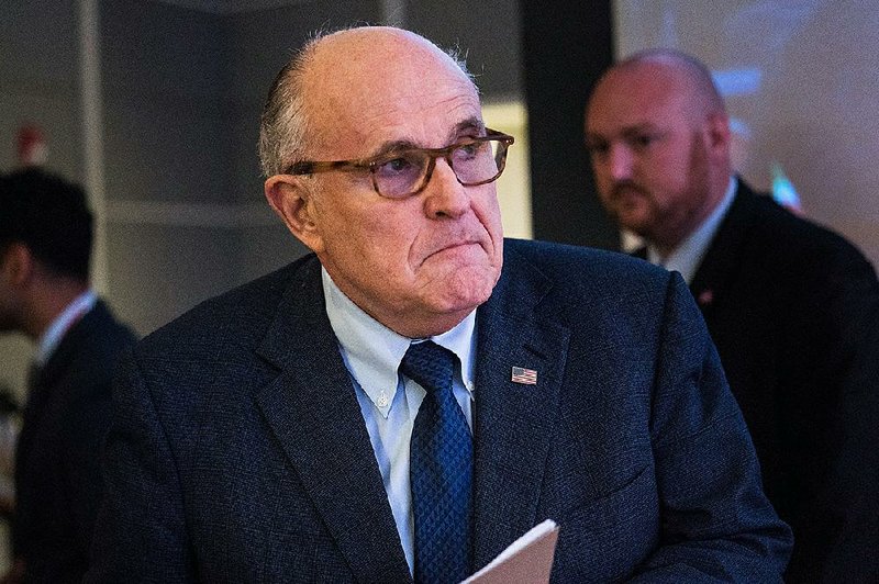 Rudy Giuliani, President Donald Trump's personal lawyer, in Washington, May 5, 2018. 
(Erin Schaff/The New York Times)