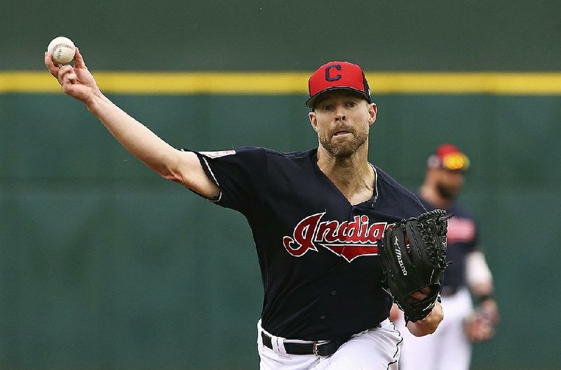 Pitcher Corey Kluber missed most of last season with the Cleveland Indians after breaking his right forearm, but after signing with the Texas Rangers, he said he’s not setting out to be the team’s No. 1 starter. “I think having a starting pitcher you can rely on every fifth day to give your team a chance to win, keep you in a ballgame, I think that stuff carries just as much weight,” Kluber said.
(AP/Ross D. Franklin)