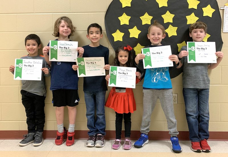 Cooper Elementary School's Big 3 Awards The Weekly Vista