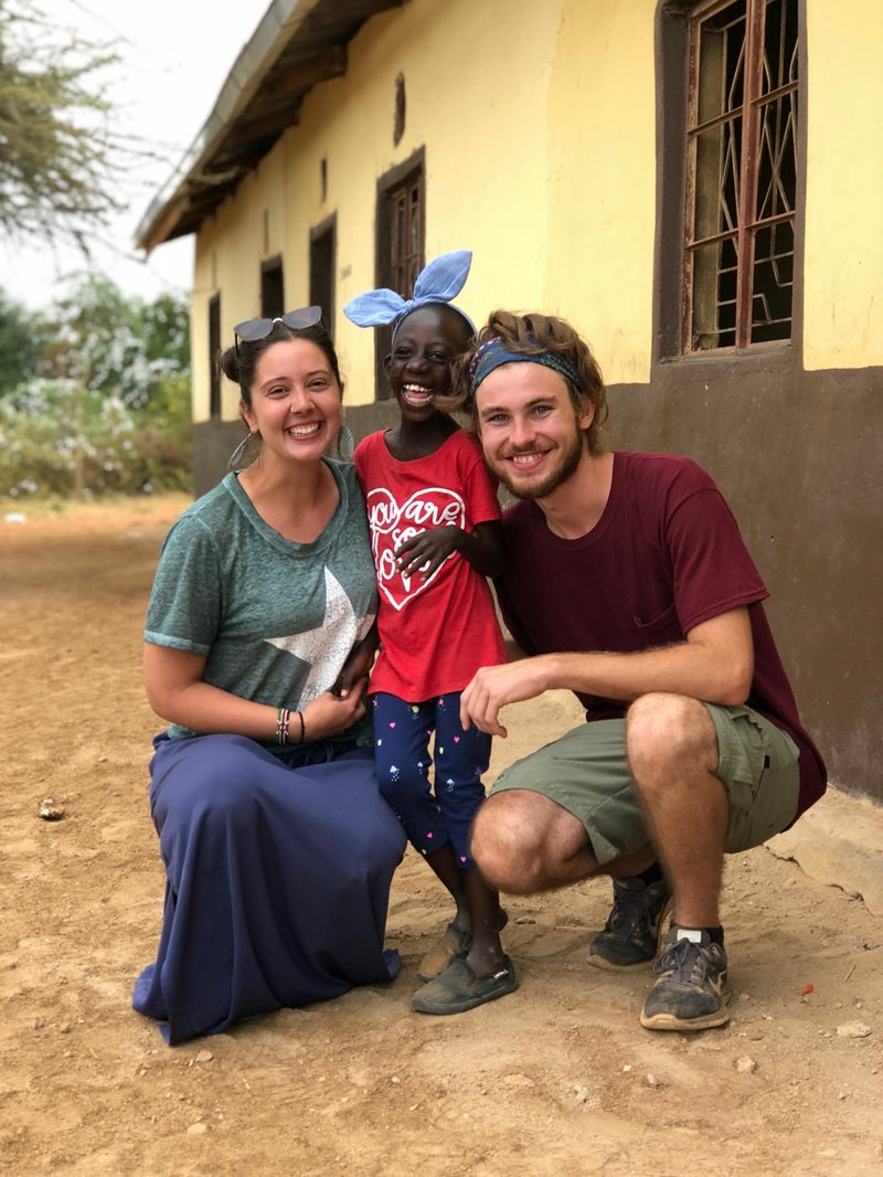 Photo courtesy Tracy Banks Riley Banks-Snyder, founder of Generation Next's school in Kenya, says she and husband Graham Snyder are both quite smitten with one of their students, 8-year-old Tracy.