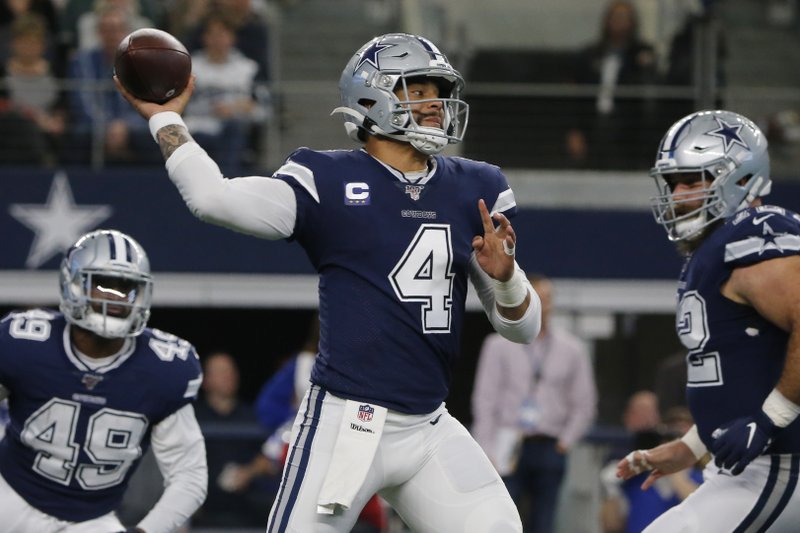 Cowboys QB Prescott plans to play through shoulder injury