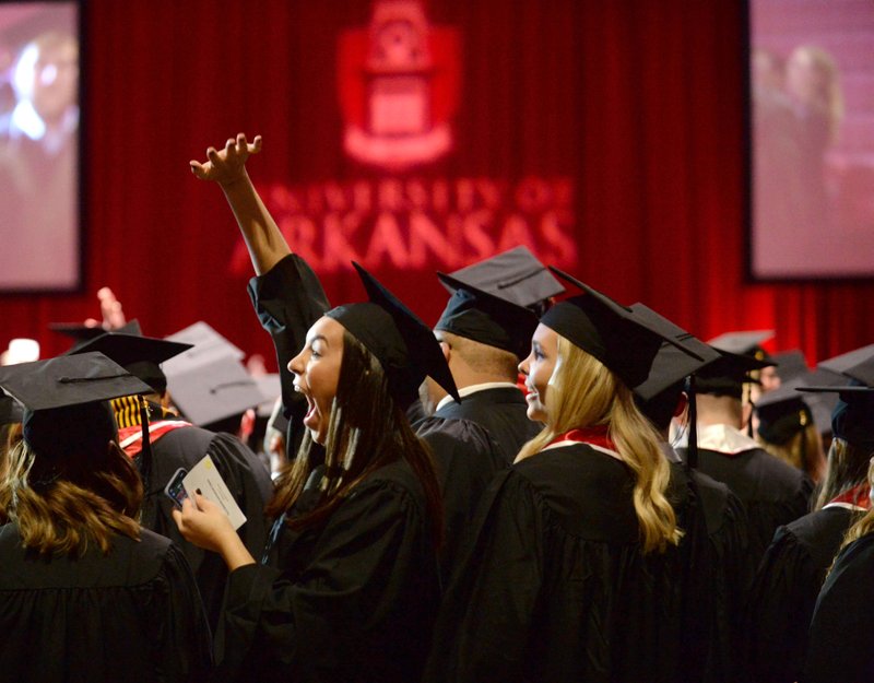 PHOTO GALLERY UA holds fall commencement in Fayetteville