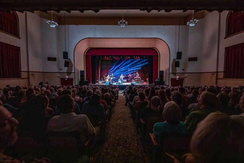 Courtesy Photo The Eureka Springs City Auditorium's intimate house -- just under 1,000 seats -- means that every seat is a good one, says music promoter Larry Shaeffer.