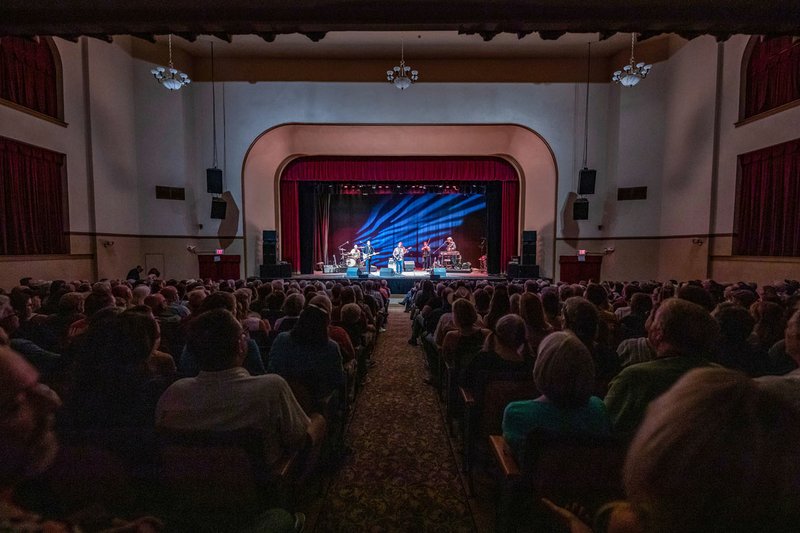 Courtesy Photo The Eureka Springs City Auditorium's intimate house -- just under 1,000 seats -- means that every seat is a good one, says music promoter Larry Shaeffer. story.lead_photo.caption
