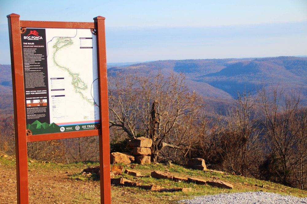 boc ponca downhill mtb trail