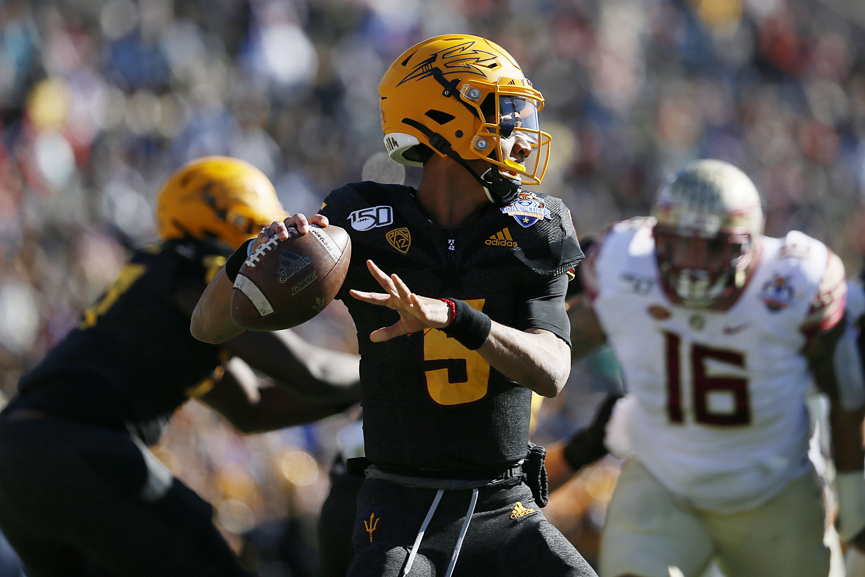 Arizona State Defeats Florida State 20 14 In Sun Bowl
