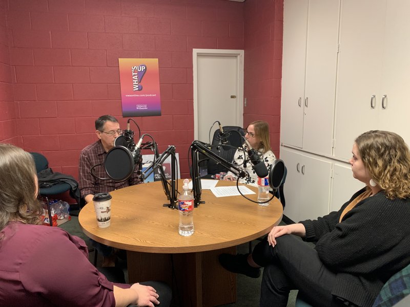 Bobby C. Martin, a Muscogee (Creek) artist; Bonnie Barnes, the assistant manager of the Museum of Native American History; and Macey Henley, MONAH’S cultural outreach coordinator, joined Mary Jordan in the Northwest Arkansas Democrat-Gazette podcast studio to talk about how art has the ability to break down barriers and remove stereotypes for the region’s Native American population.