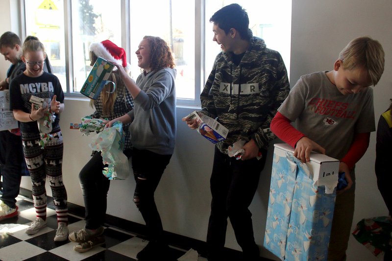 Christmas Surprises At Pineville Elementary