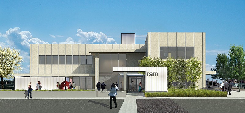 File Photo The Fort Smith Regional Art Museum expanded to about eight times its previous size with its January 2013 opening at a new Rogers Avenue location. story.lead_photo.caption