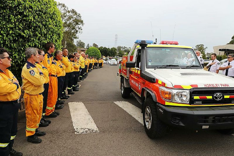 Australian Firefighters Get A Break