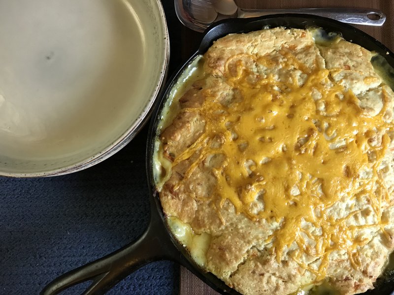 Turkey Biscuit Skillet Pie
(Arkansas Democrat-Gazette/Kelly Brant)