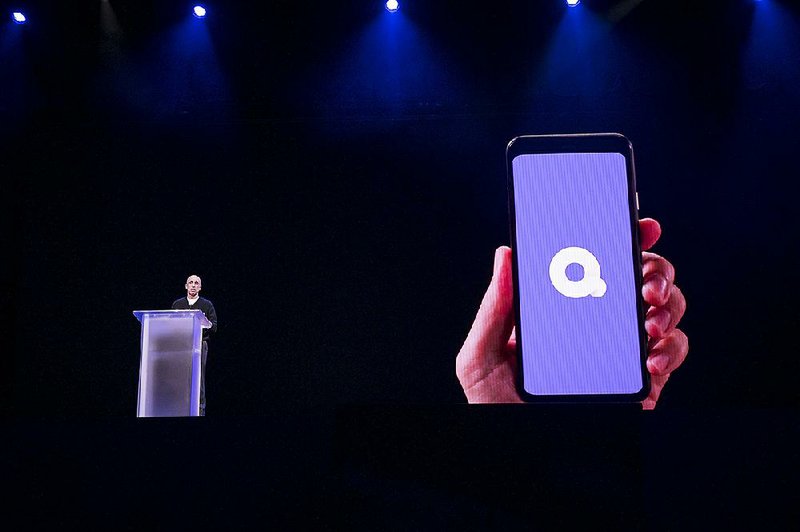 Jeffrey Katzenberg, chairman and founder of Quibi SA, gives the keynote speech at the Consumer Electronics Show in Las Vegas last week.  