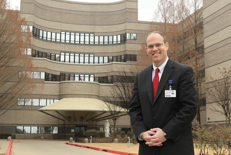 Dr. Doug Ross, president of CHI St. Vincent Hot Springs. - File photo by Richard Rasmussen of The Sentinel-Record